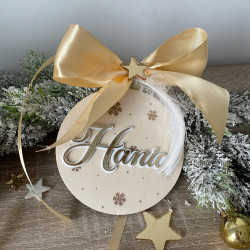 Bombka z imieniem wstążka z...