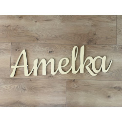 Imię do przyklejenia na ścianę